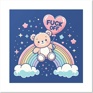 F*ck Off Bear Posters and Art